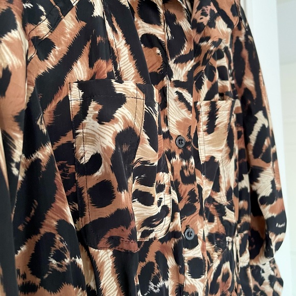 LOVE21 CHEETAH/LEOPARD PRINT DRESS - Picture 3 of 9